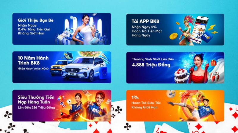 Khuyến mãi chơi game bài độc đáo
